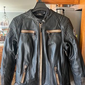 Womens Harley Davidson Leather Coat